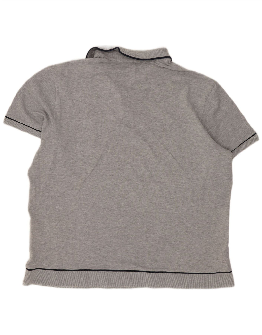 Мужская рубашка поло Lacoste стандартного кроя, размер 6 XL, серая, хлопковая
