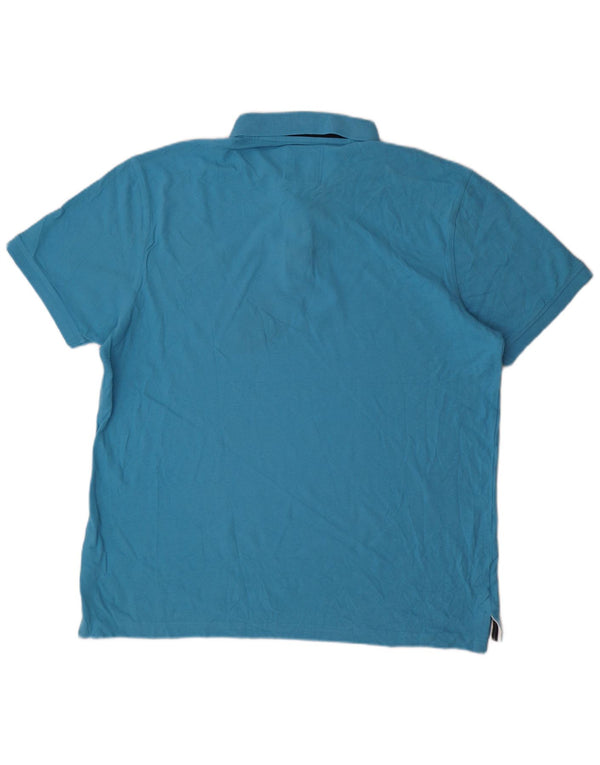 Мужская рубашка-поло Crew Clothing XL, синяя, хлопок