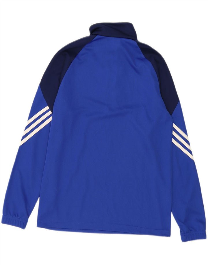 Спортивный костюм Adidas Climalite для мальчиков, топ 13-14 лет, XL, синий
