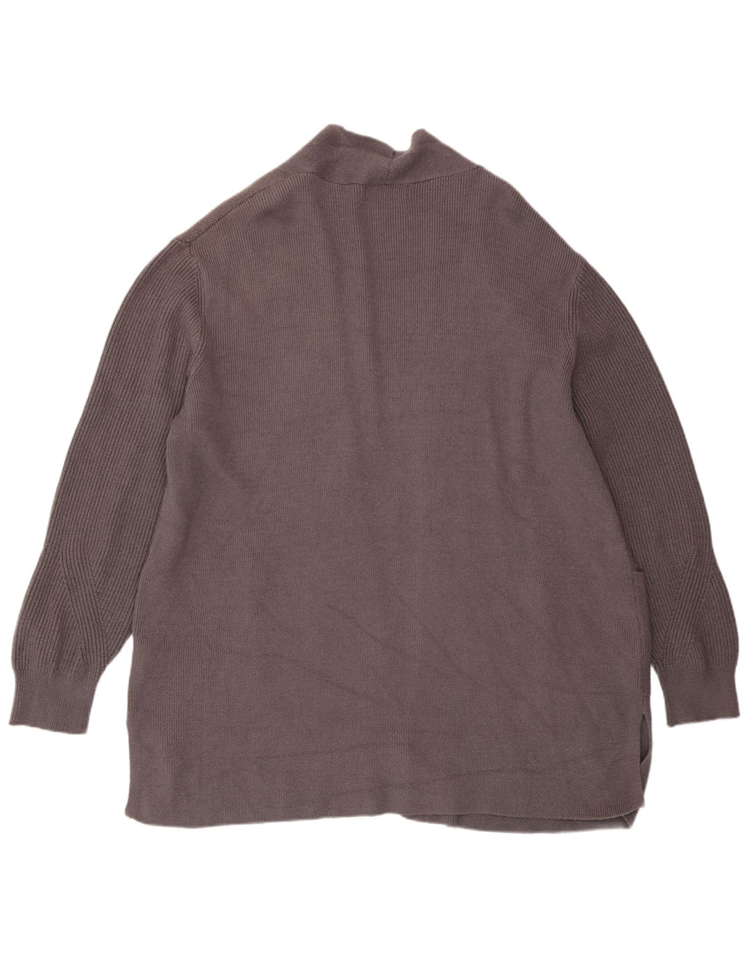 Женский открытый кардиган Marks & Spencer UK 20 2XL Серый вискоза