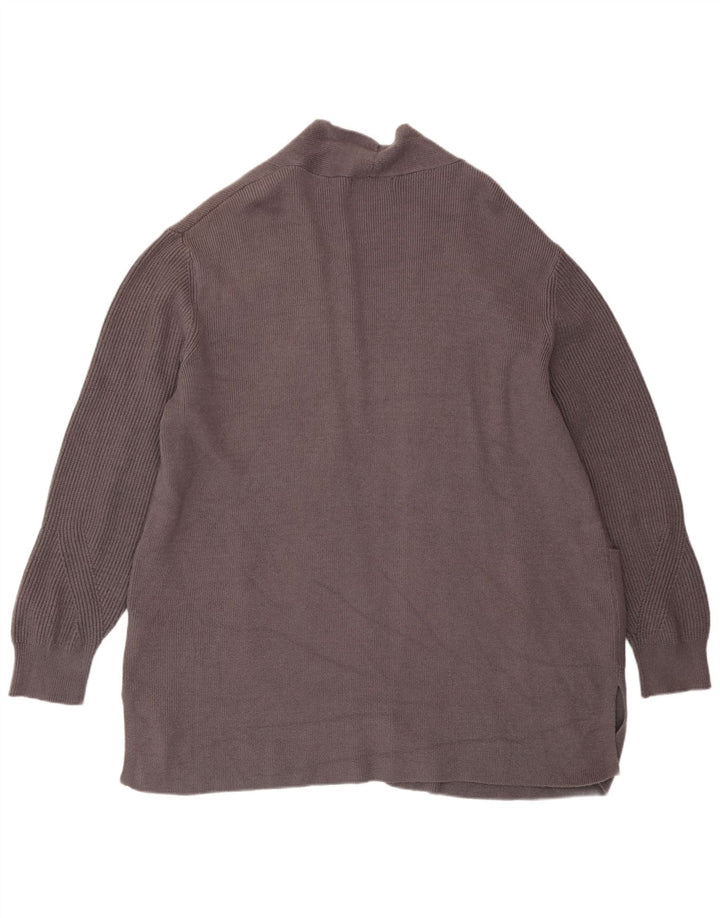 Женский открытый кардиган Marks & Spencer UK 20 2XL Серый вискоза