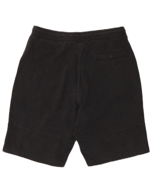 Мужские спортивные шорты NIKE, большие черные, хлопковые