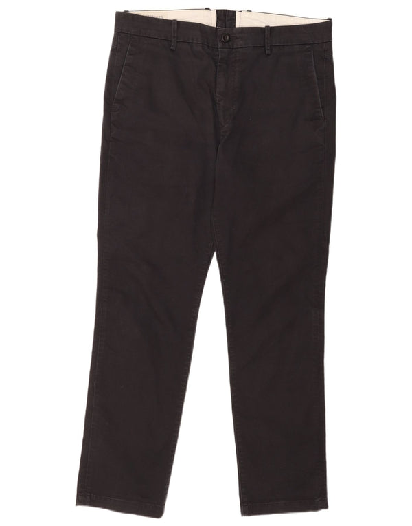 Мужские брюки-чиносы Levi's W36 L32, черные, хлопковые