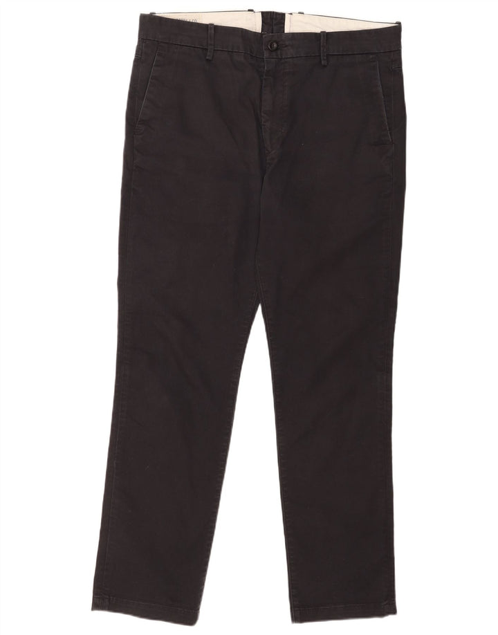 Мужские брюки-чиносы Levi's W36 L32, черные, хлопковые