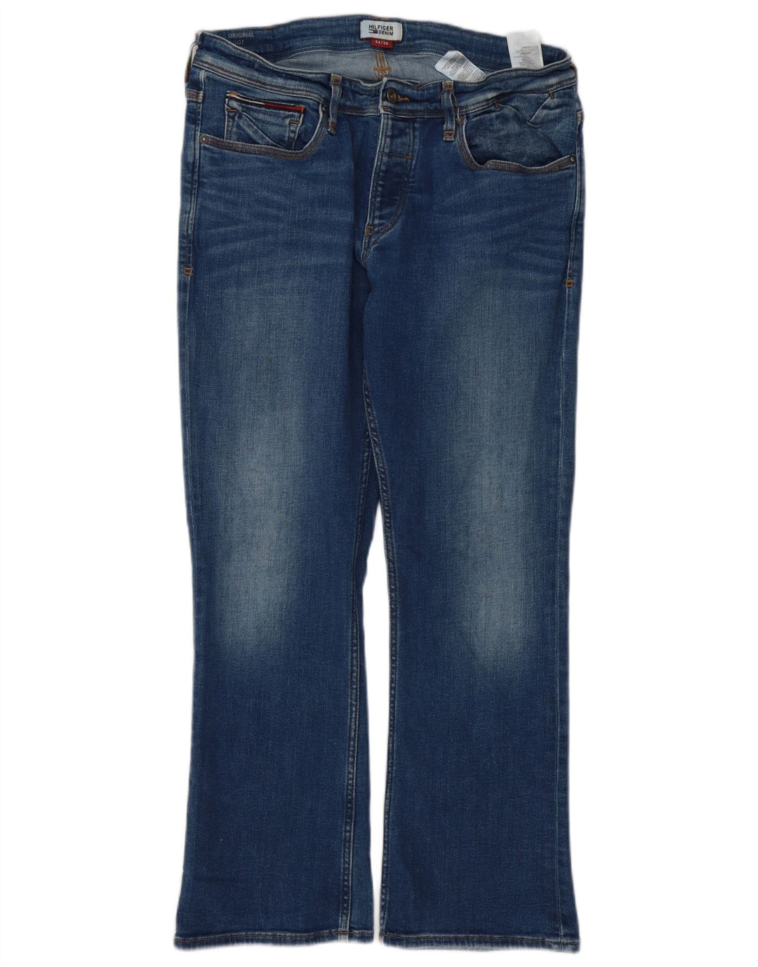 TOMMY HILFIGER Мужские джинсы Bootcut W34 L28 Синие, хлопок