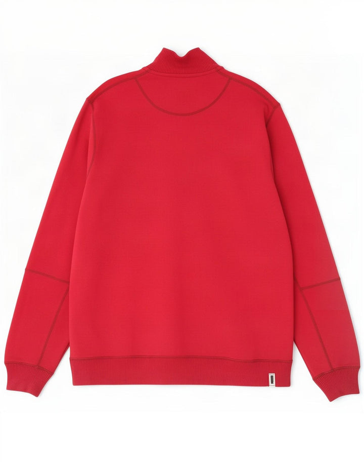 Мужской спортивный костюм Puma, верхняя куртка 2XL, красный хлопок