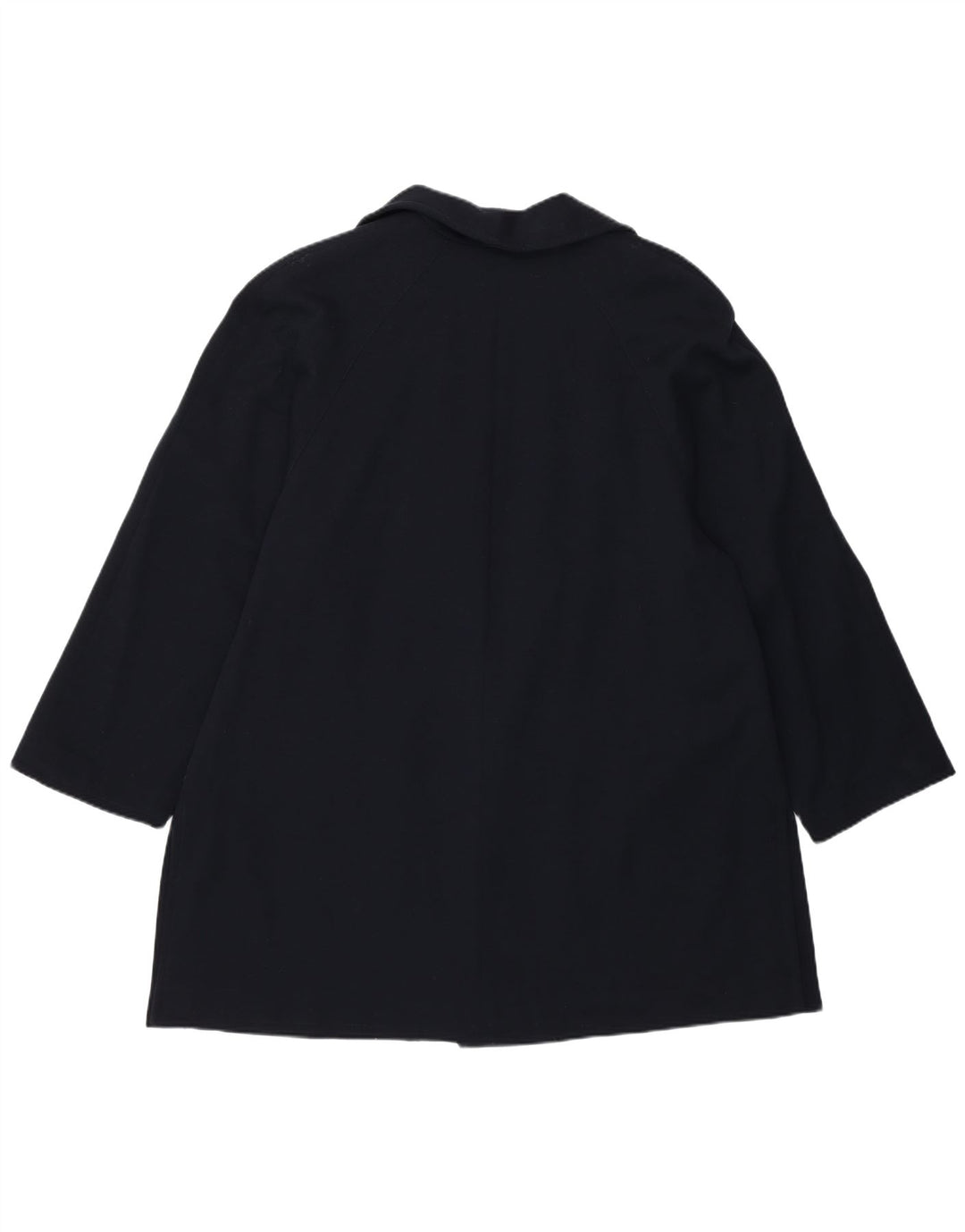 Женское открытое пальто Luisa Spagnoli UK 14, темно-синее, из натуральной шерсти