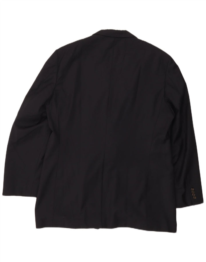 Мужской пиджак POLO RALPH LAUREN на 2 пуговицах, Великобритания 44, 2XL, темно-синий, шерстяной