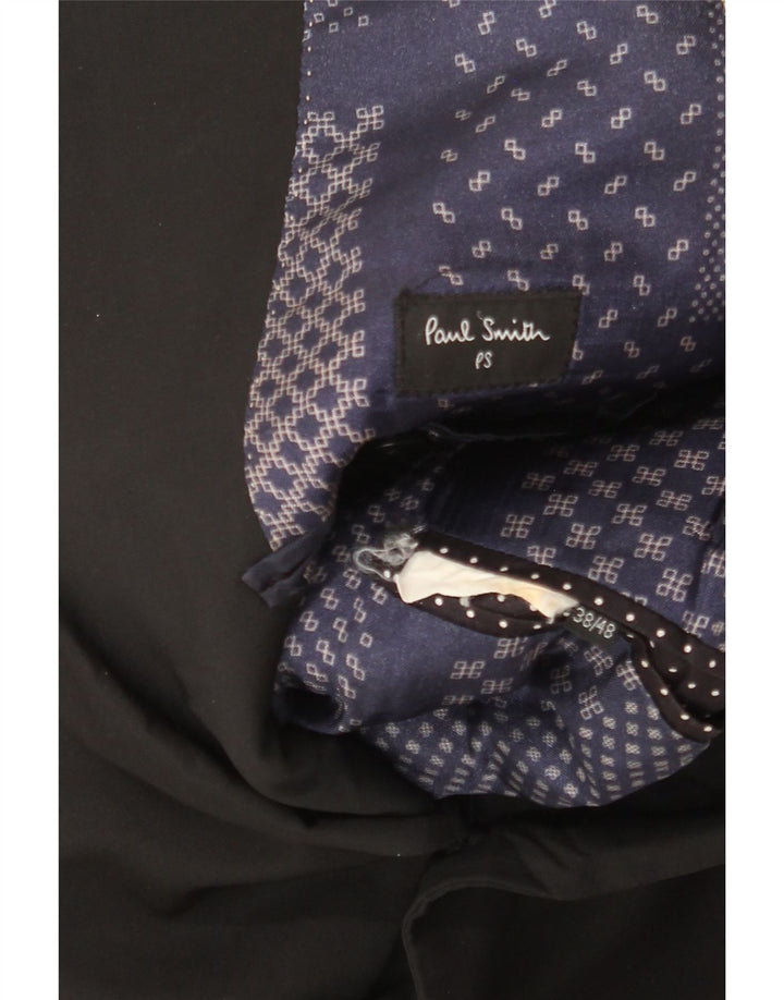 Мужской пиджак Paul Smith с 2 пуговицами, Великобритания 38, средний черный