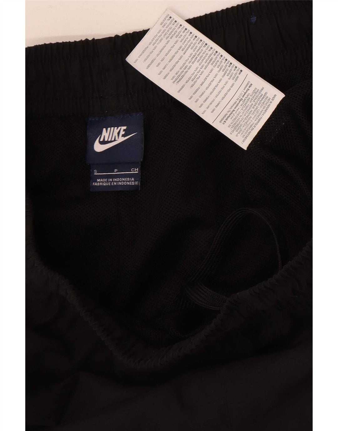Мужские спортивные шорты Nike, маленькие черные из полиэстера