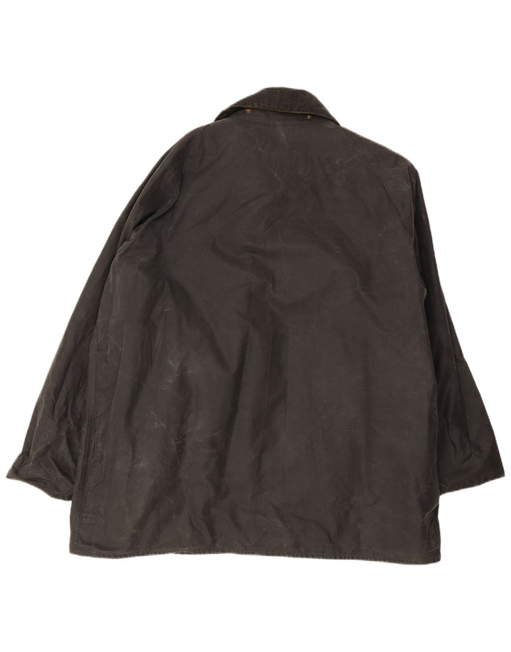 Мужская куртка Barbour из вощеного хлопка EU 50, средний черный