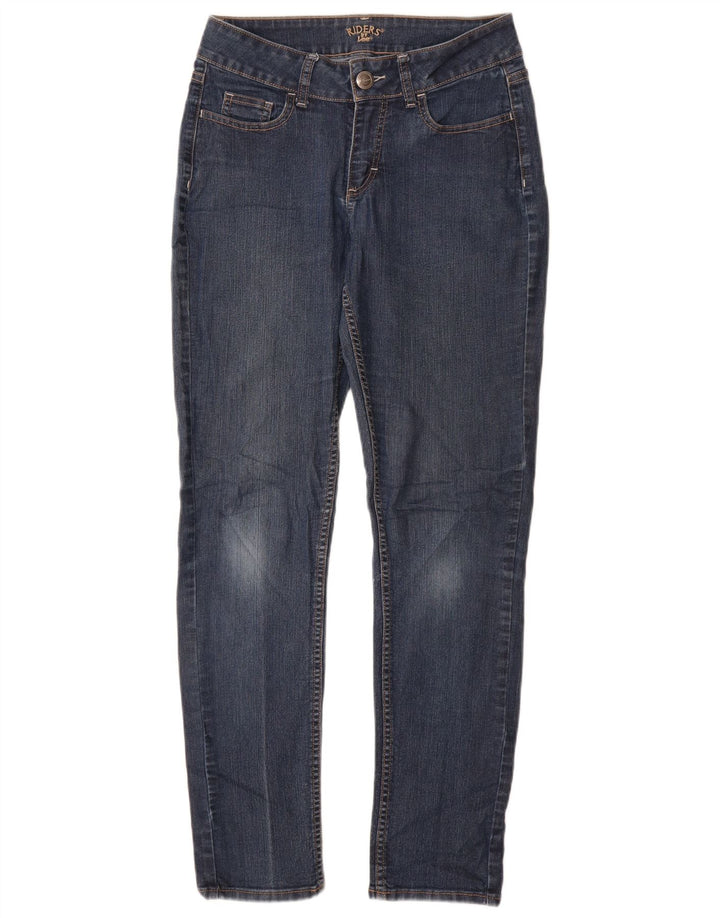 Женские джинсы скинни LEE Riders со средней посадкой США 6, средний размер W26 L30, синий хлопок