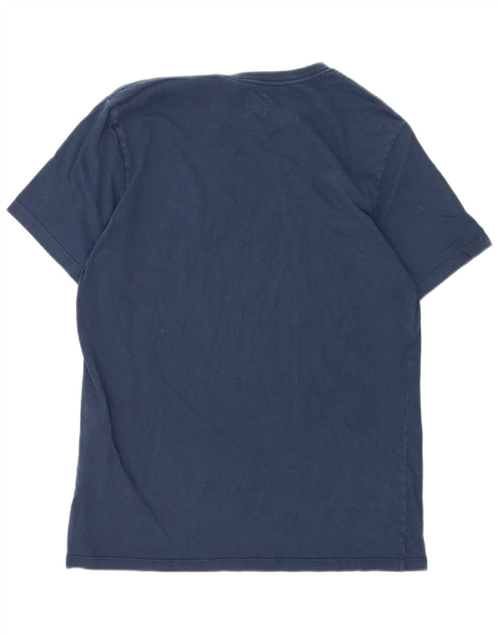 Мужская футболка LEVI'S Standard Top среднего размера, темно-синяя, хлопок