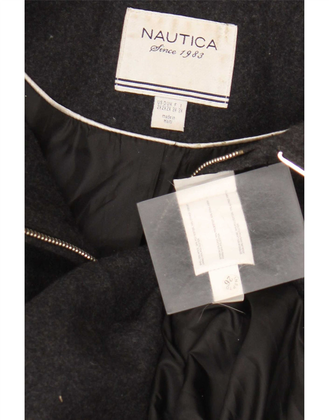 Женская куртка-бомбер Nautica UK 20 2XL, серая шерсть