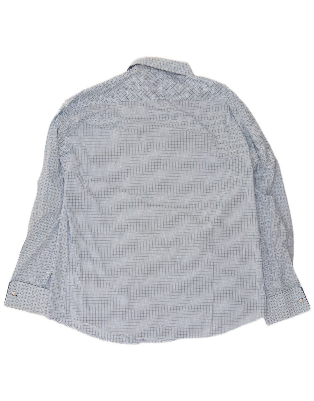 Мужская деловая рубашка Ben Sherman XL, синяя клетка, хлопок