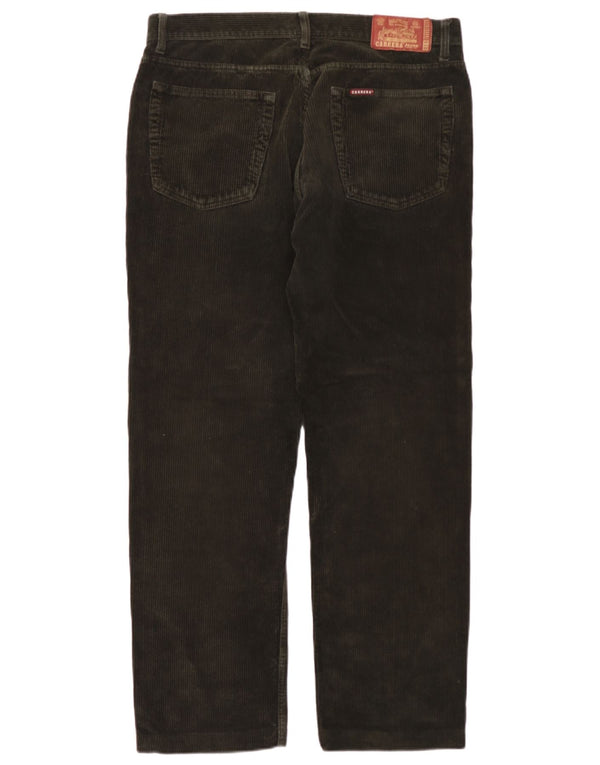 Carrera Mens 700 Regular Fit Вельветовые брюки IT 52 XL W36 L30 Зеленые