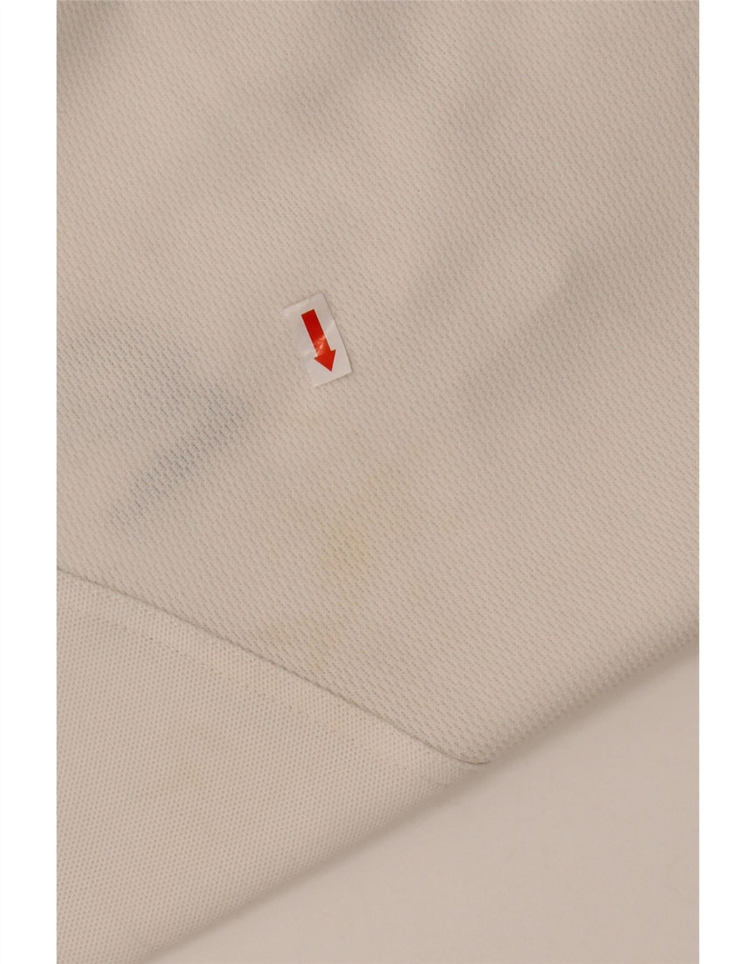 Мужская рубашка-поло LOTTO UK 42/44 XL, полиэстер белого цвета с цветными блоками