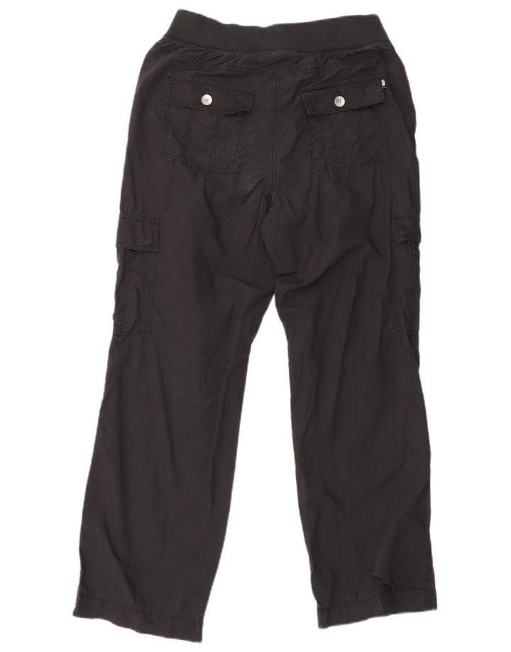 Женские прямые брюки карго Dkny, маленькие W29 L29, черные, хлопковые