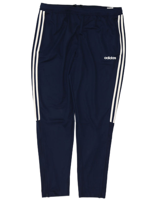 Мужские спортивные брюки Adidas Aeroready XL темно-синие из полиэстера