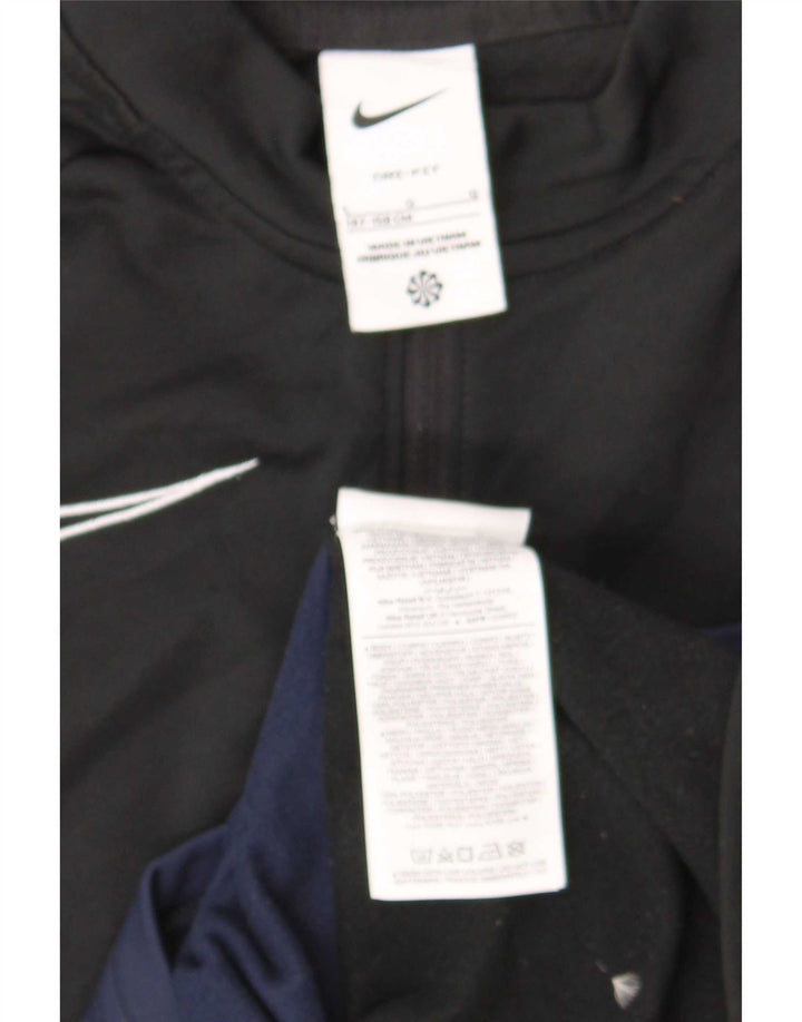 Пуловер спортивный костюм Nike для мальчиков Dri Fit, большой черный цвет 12–13 лет