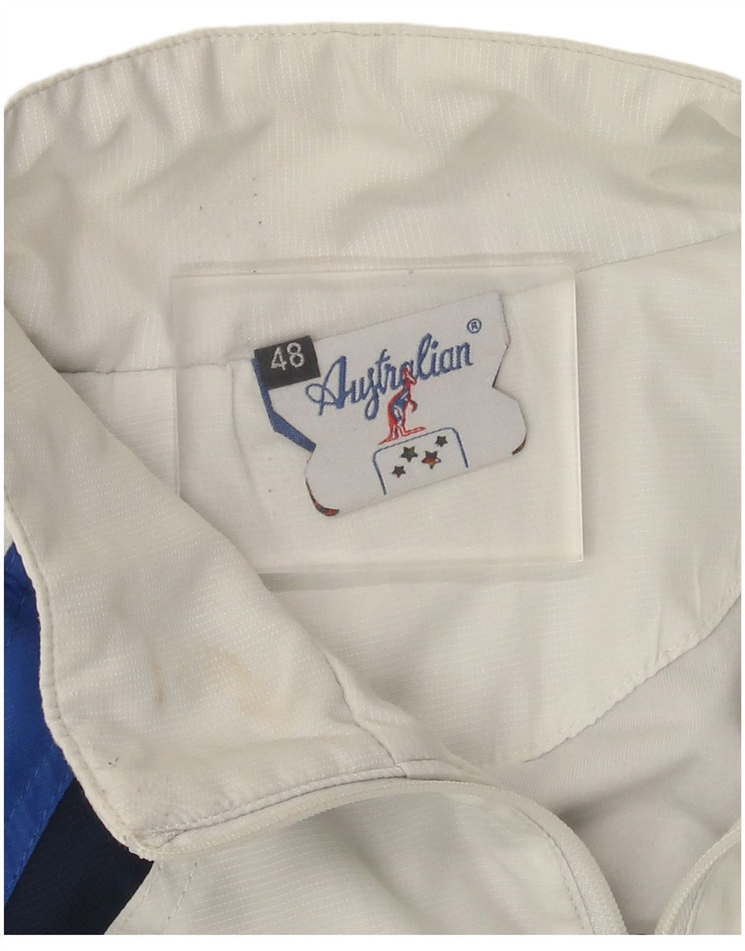 Верхняя куртка мужского спортивного костюма AUSTRALIAN L'ALPINA IT 48 Medium White
