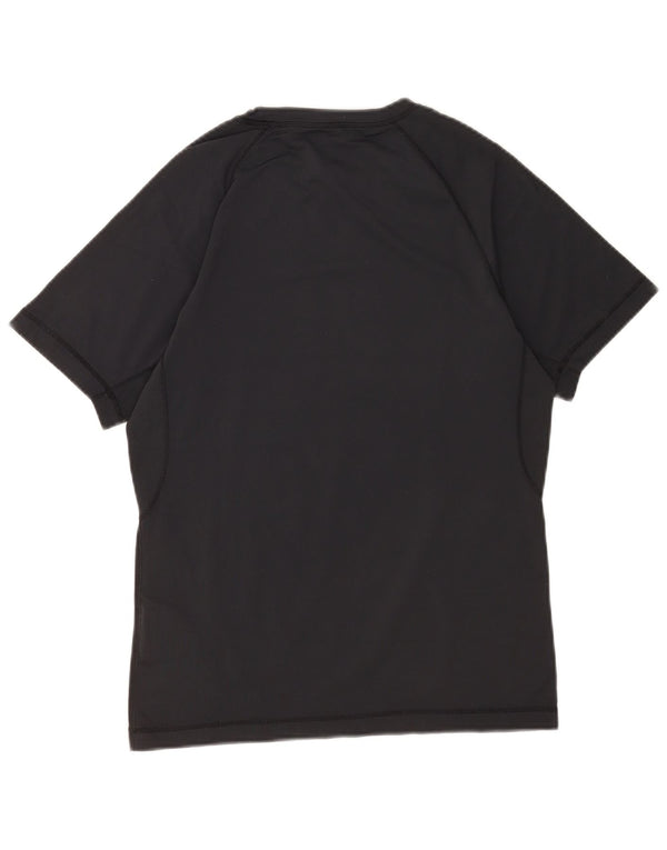 Мужская футболка с рисунком Champion Top XL, черная из полиамида