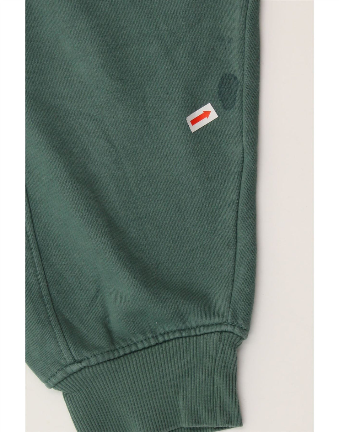 Женский укороченный свитер ZARA UK 14, средний зеленый цвет