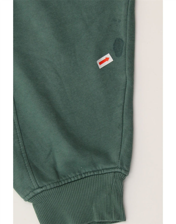 Женский укороченный свитер ZARA UK 14, средний зеленый цвет