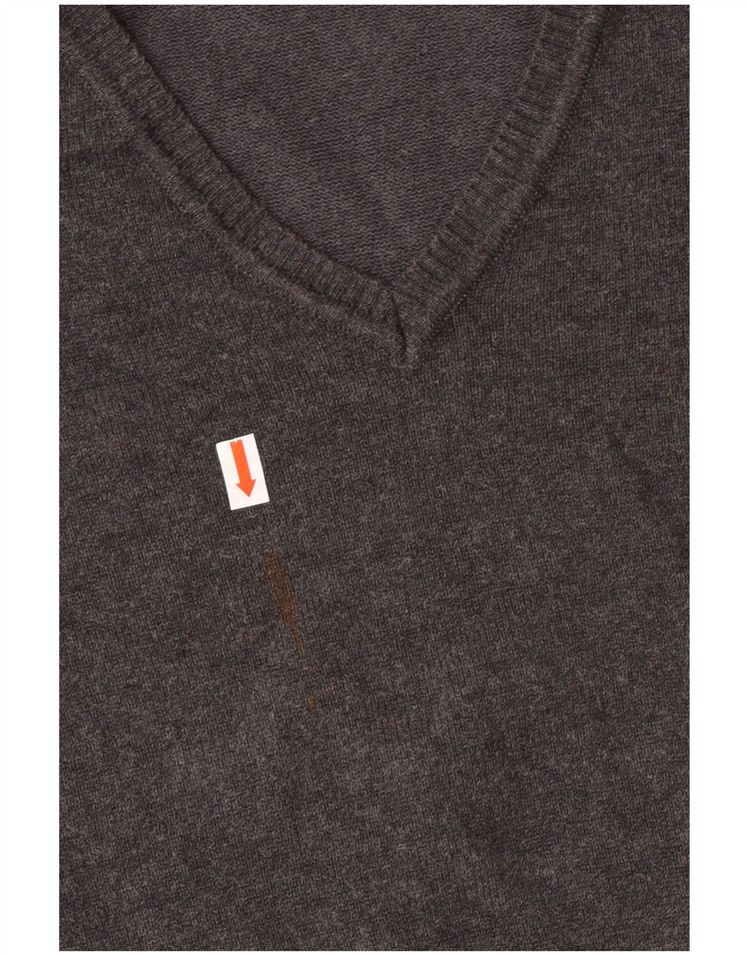 Джемпер Zara для мальчиков с v-образным вырезом, 7-8 лет, маленький серый хлопковый свитер