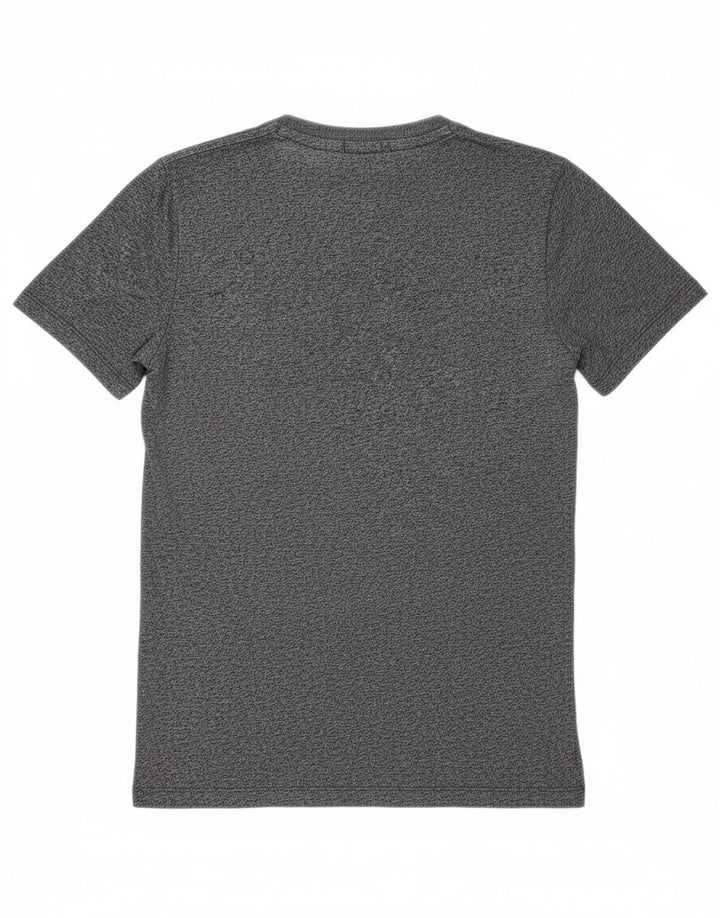 SUPERDRY Mens T-Shirt Top Small Navy Blue Cotton