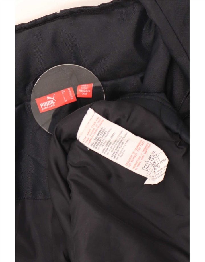 Мужской плащ с капюшоном Puma UK 42 XL темно-синий полиэстер