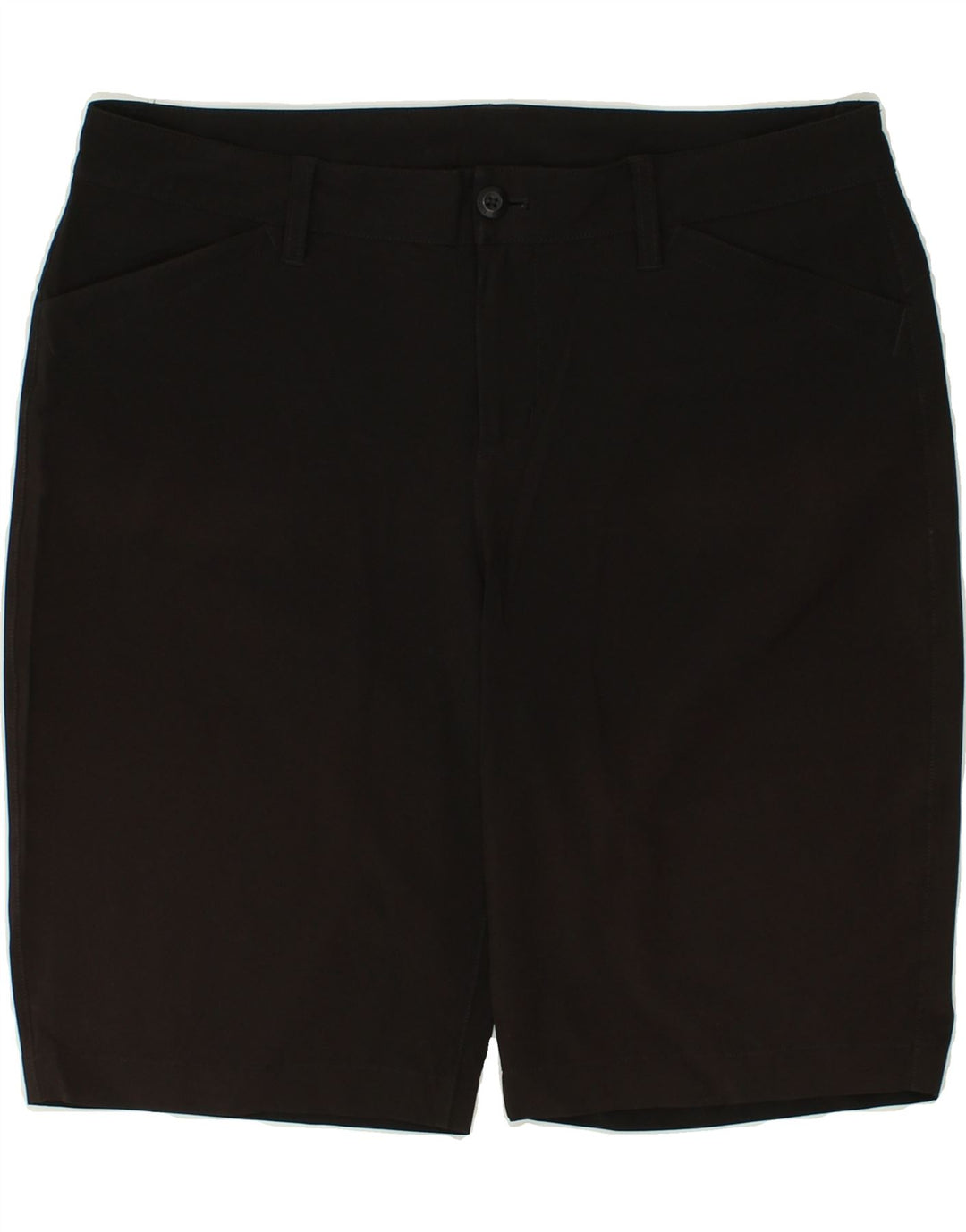 EDDIE BAUER Womens Casual Shorts US 10 Large W32 Black Polyester | Vintage Eddie Bauer | Thrift | Second-Hand Eddie Bauer | Used Clothing | Messina Hembry 