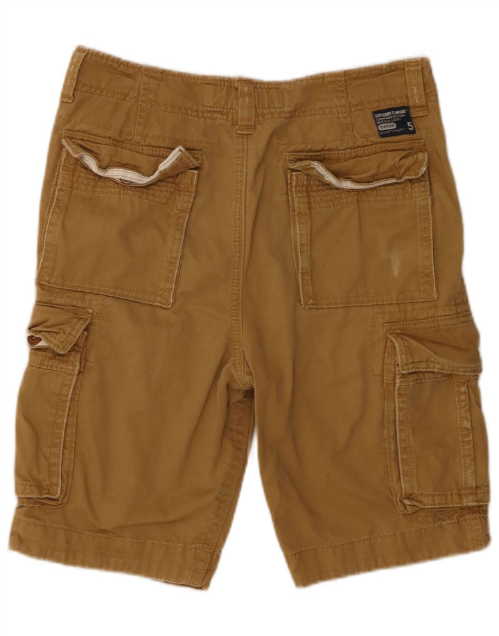 Мужские шорты-карго Superdry, маленькие W29, бежевые, хлопок