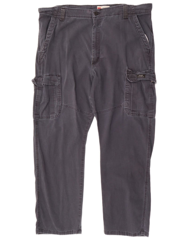 Мужские брюки-карго Wrangler свободного кроя W42 L30 серые, хлопковые
