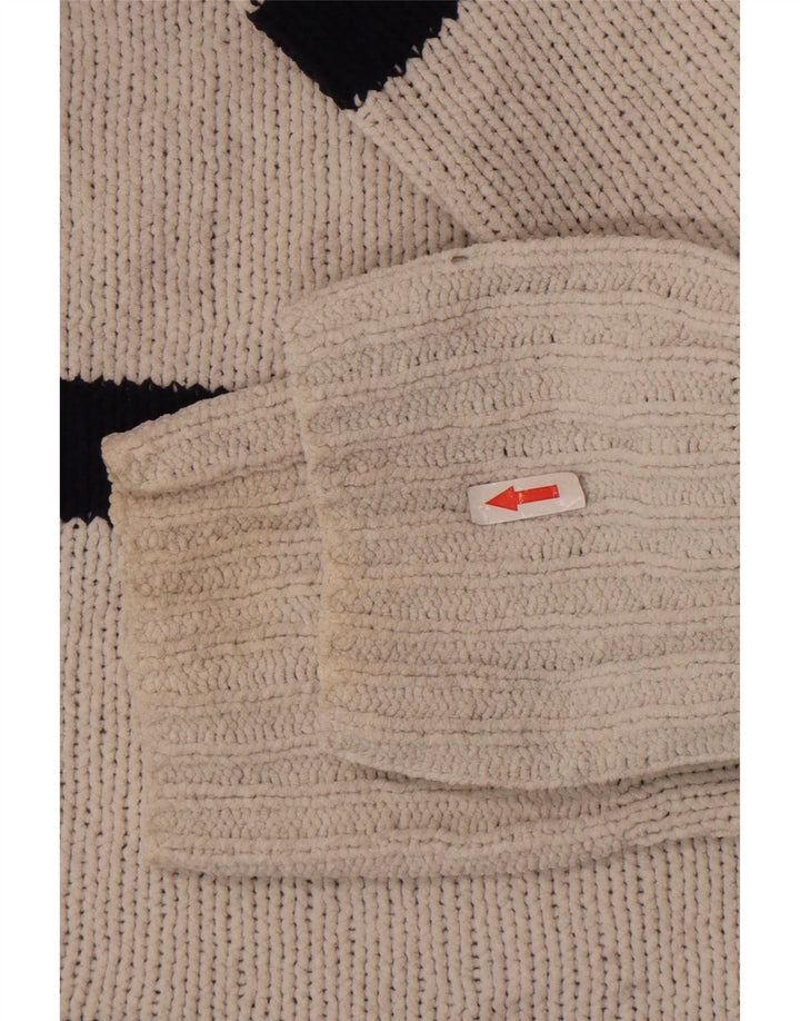 Женский джемпер с высоким воротником Marks & Spencer UK 14, средний белый