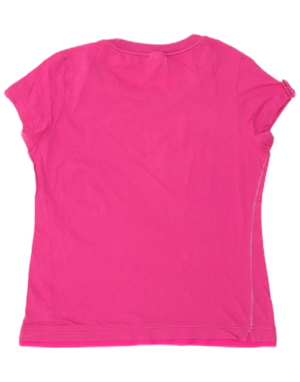 Женская футболка с рисунком Champion Easy Fit Top UK 16, большая розовая