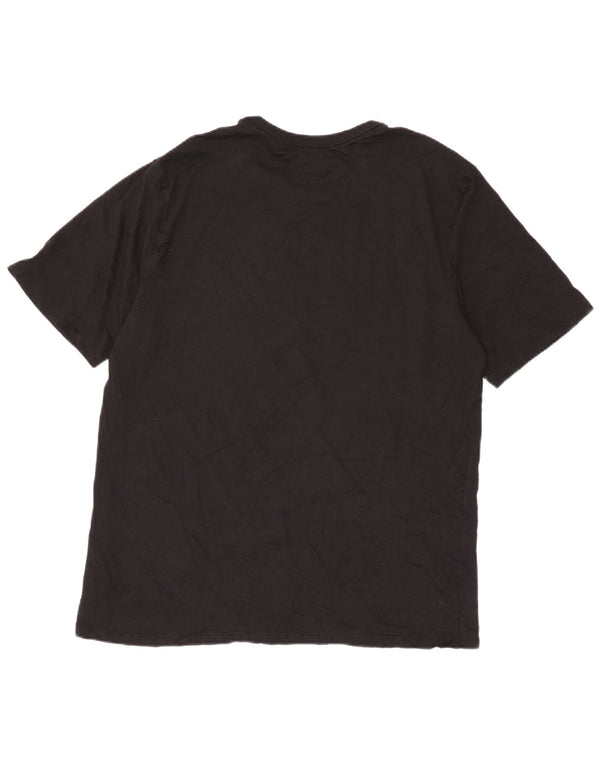 Мужская футболка с рисунком Champion 2XL, черный хлопок