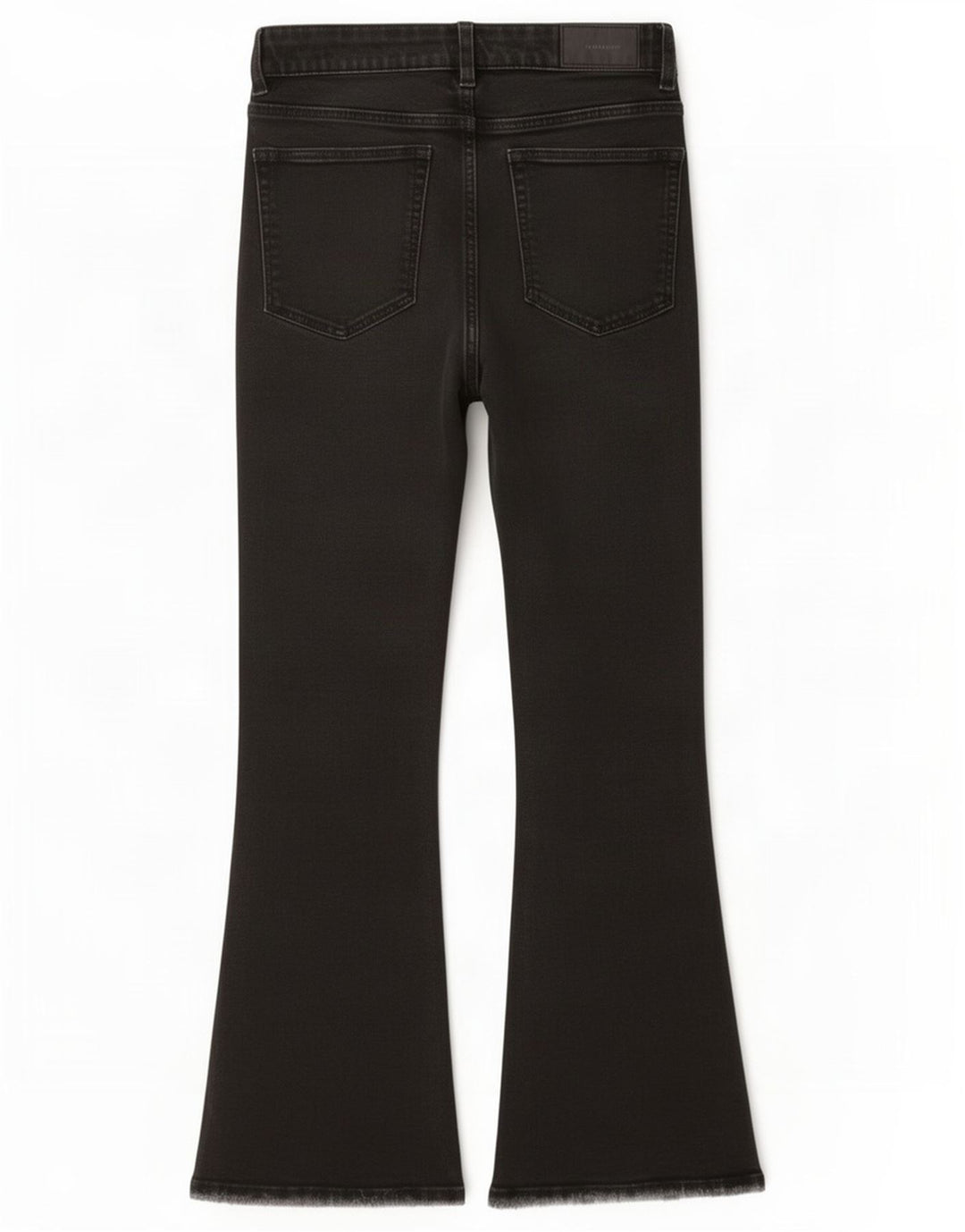 Женские расклешенные джинсы Zara EU 36 XS W26 L26 черные
