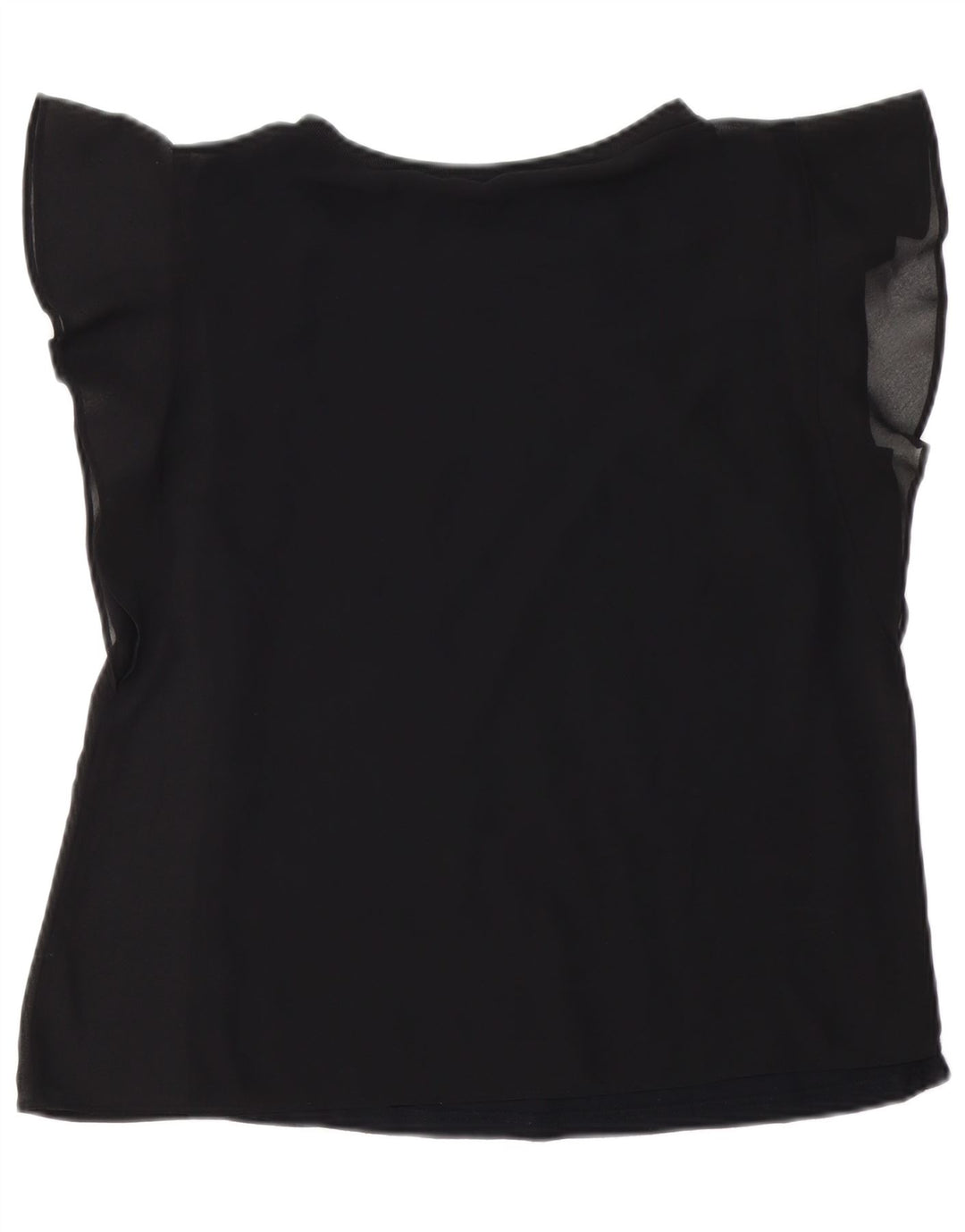 Женская блузка Zara Top UK 14, средний черный