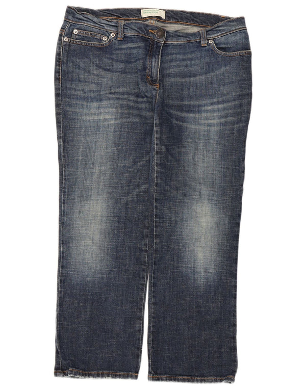 Джинсы женские укороченные Benetton W34 L25 синие