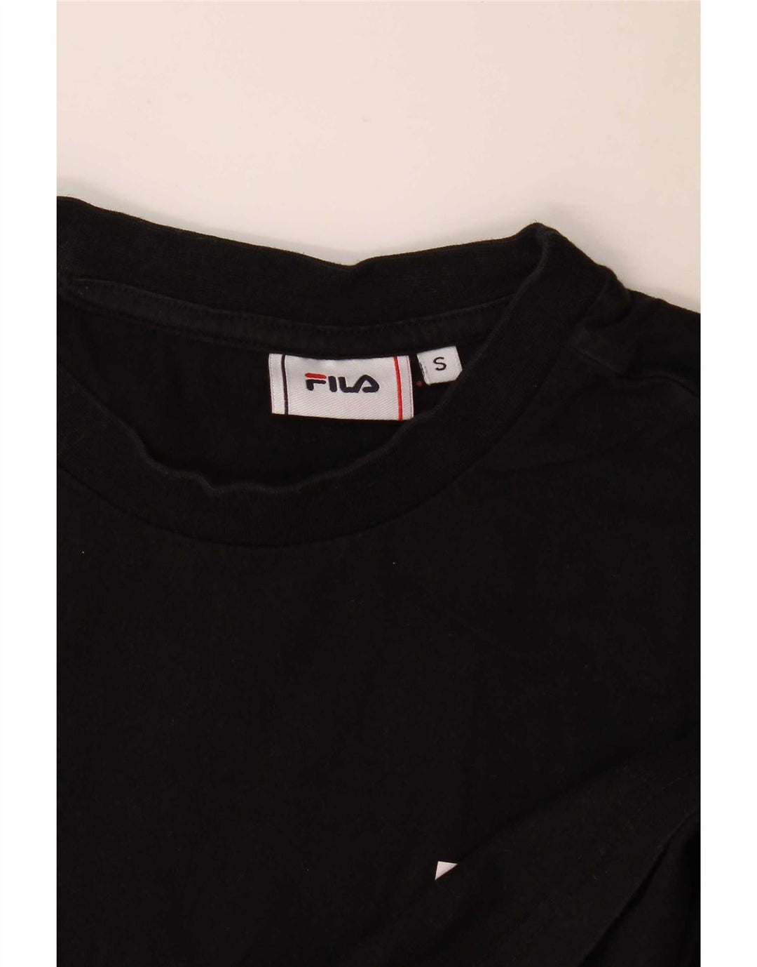 Женская футболка Fila Top UK 10, маленькая, черная