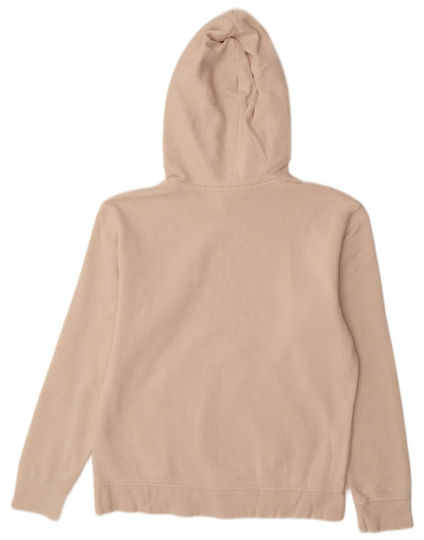 Женский джемпер с капюшоном Adidas Oversized UK 10, маленький, бежевый, хлопок