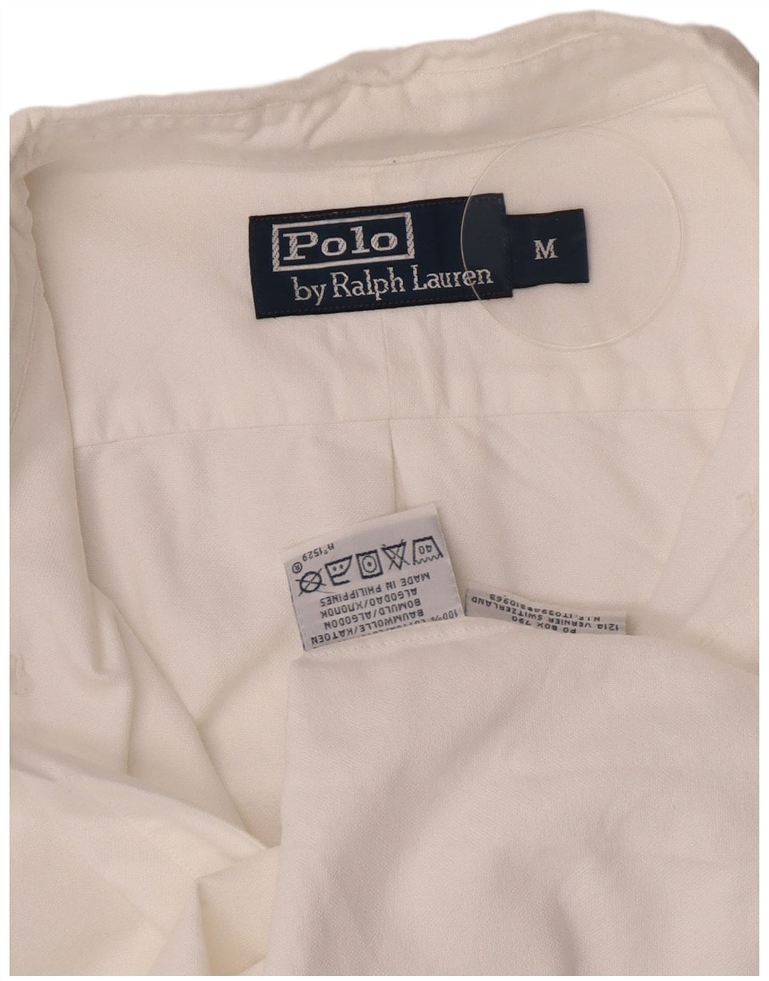 Мужской пуловер с рисунком Polo Ralph Lauren, хлопковый средний белый цвет