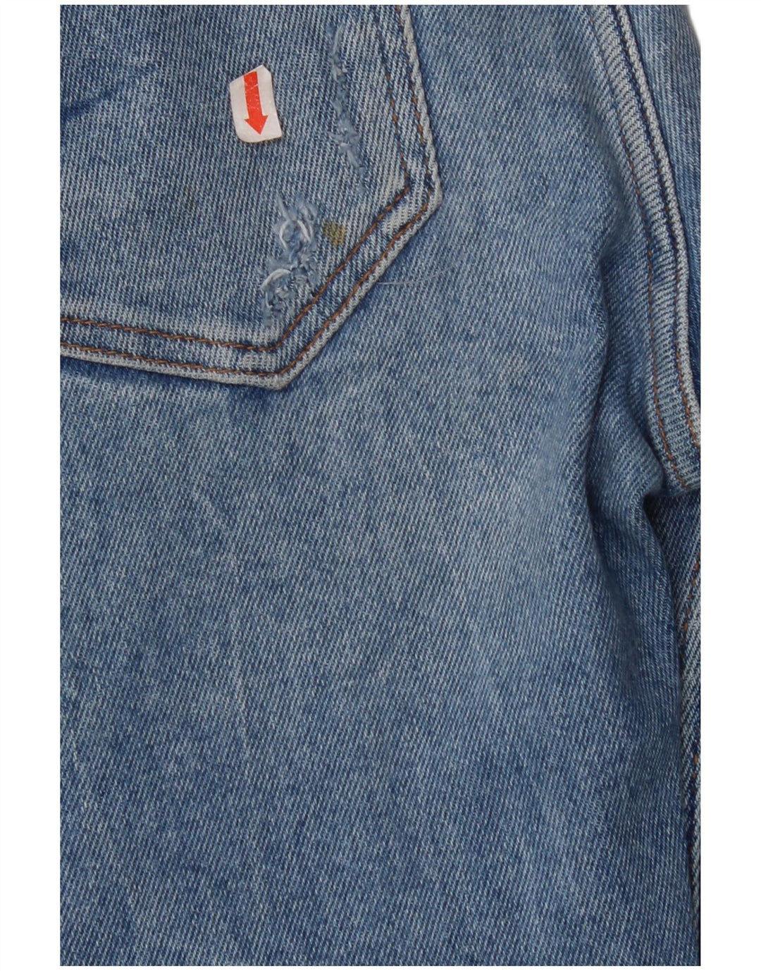 Женские укороченные джинсы скинни ZARA EU 40 Medium W30 L26 Синий хлопок