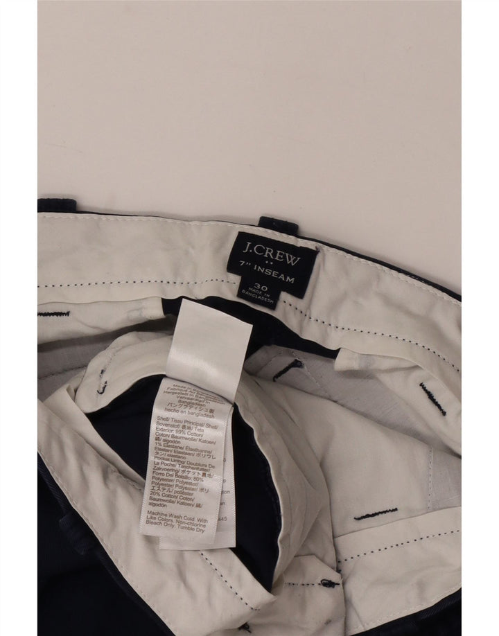 Мужские шорты чинос J. Crew W30, средний темно-синий, хлопок