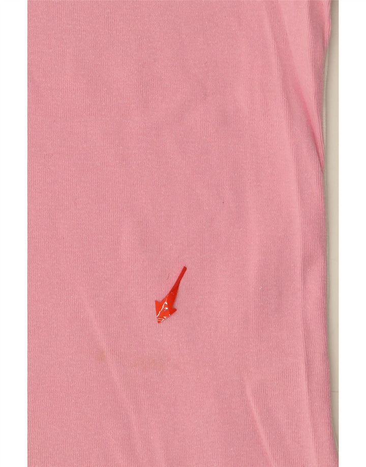 REEBOK Womens Vest Top UK 14  Medium Pink Cotton Vintage Reebok and Second-Hand Reebok from Messina Hembry 