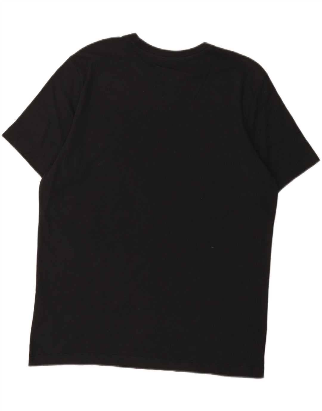 Мужская футболка Nike Dri Fit с графическим рисунком, средний черный хлопковый топ