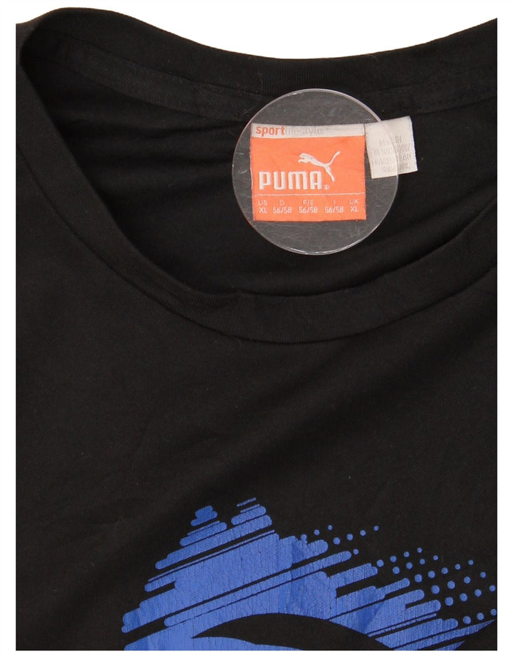 Мужская футболка с рисунком PUMA Top XL, черная