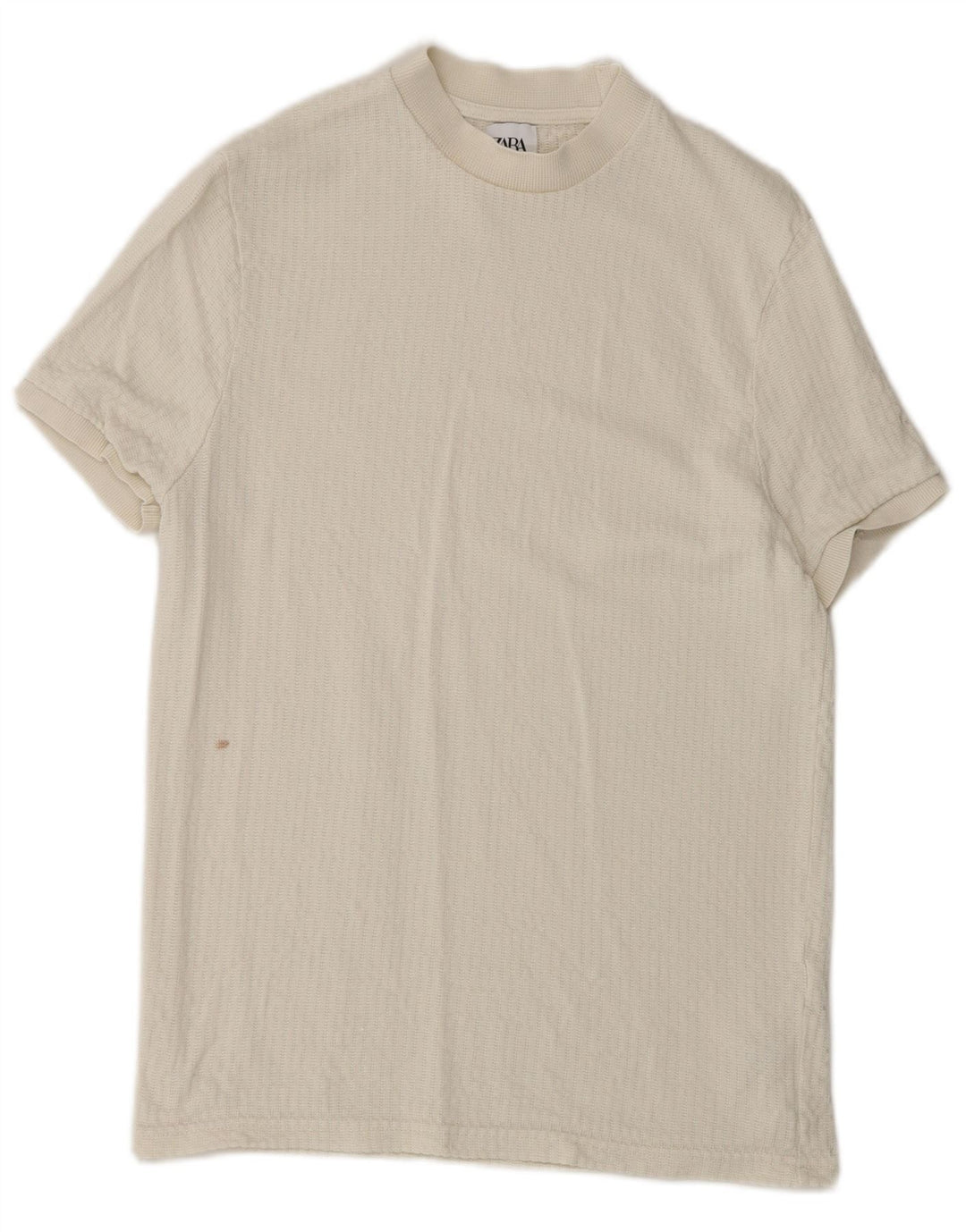 Мужская футболка Zara, маленький белый лиоцелл