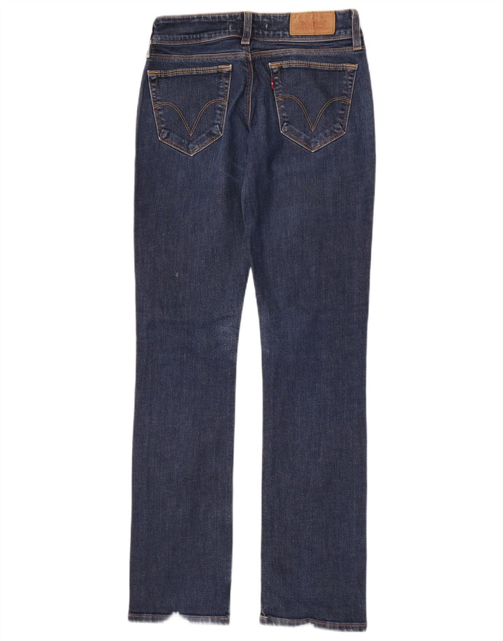 Женские прямые джинсы Levi's 470 W28 L34 синие, хлопок